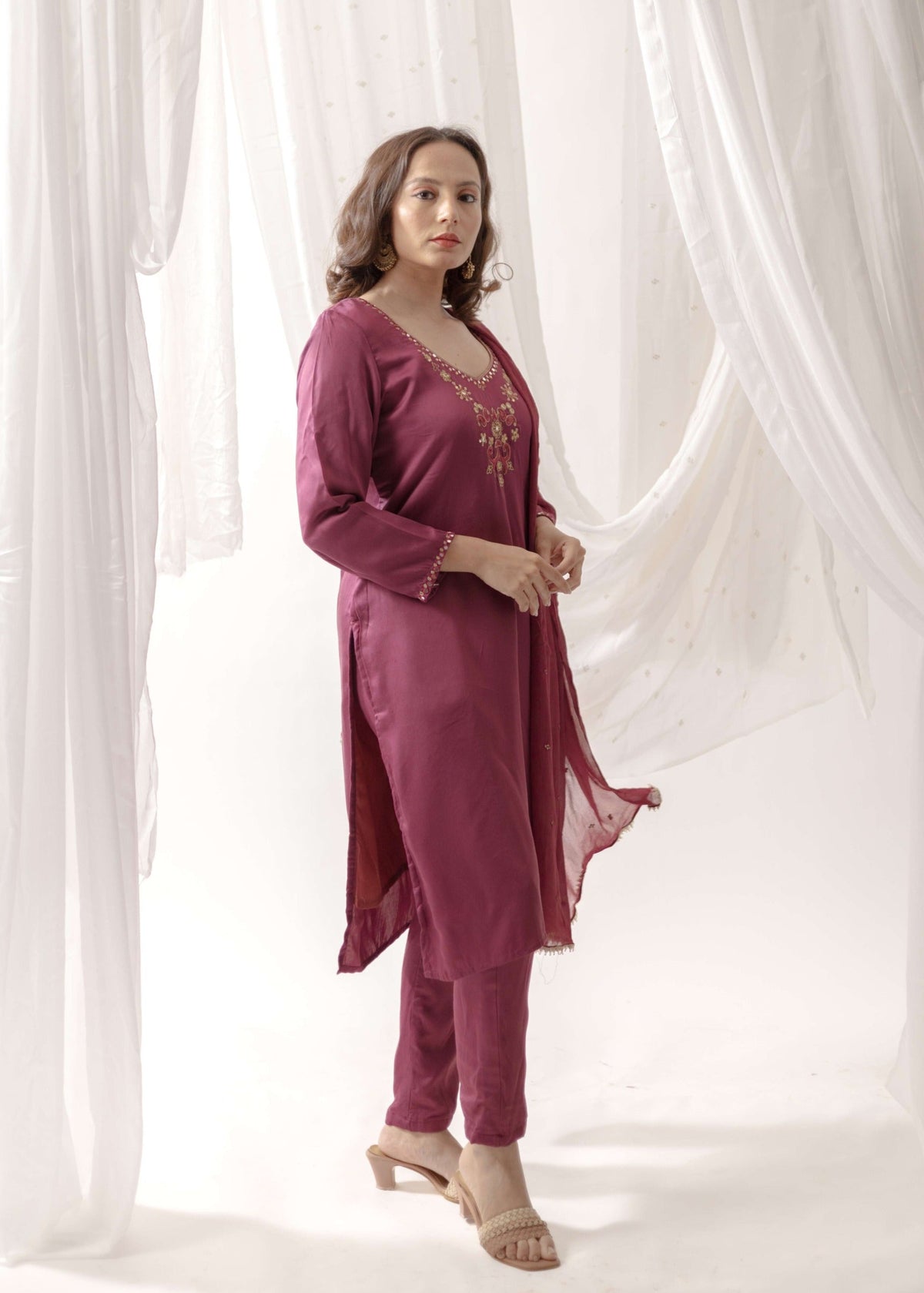 Malaga Kurta Pant Set for women 
