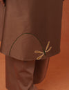 Cocoa cotton Co-ord set.