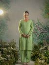 Arcadian Green Kurta Set.
