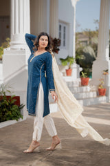 straight Kurta Pant Set for women online