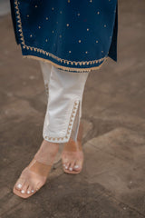 Zardozi handwork Kurta Pant Set 