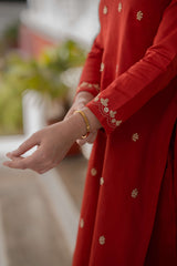 3/4 sleeves Kurta Pant Set for women online