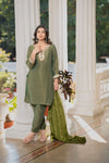 Light Green Kurta Pant Set