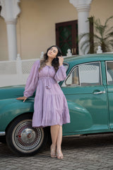 Buy Lavender One Piece Dress