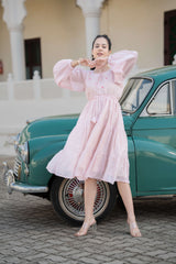 Baby Pink One Piece Dress