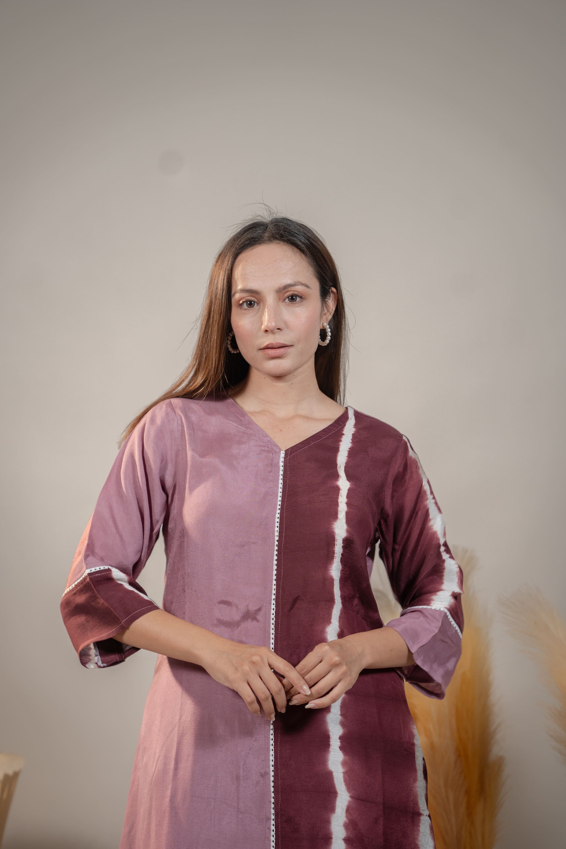 A-line Kurta and Pant Set