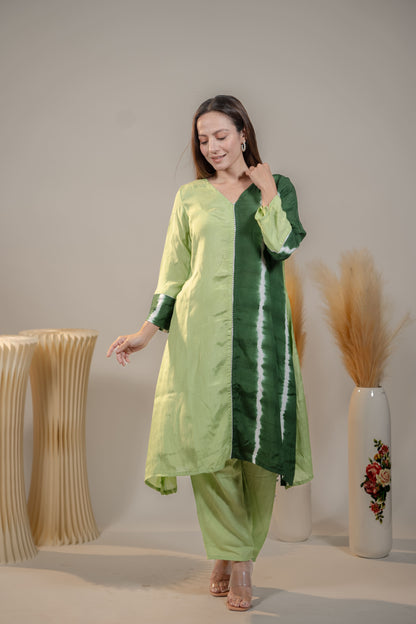 A-line Kurta and Pant Set