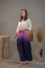 Shaded A-Line Kurta Set for women online
