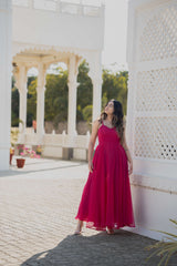 Buy Raspberry Long One Piece Dress
