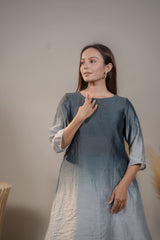 Round Neck A-Line Kurta Set for women online