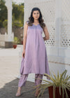Light Lavender Kurta set