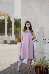 Light Lavender Kurta set