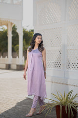 Lavender Kurta set