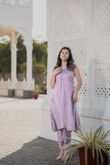 Buy Light Lavender Kurta set