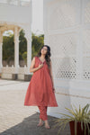 Buy Dusty Orange Kurta set