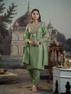 Fern Green Kurta Palazzo Set.