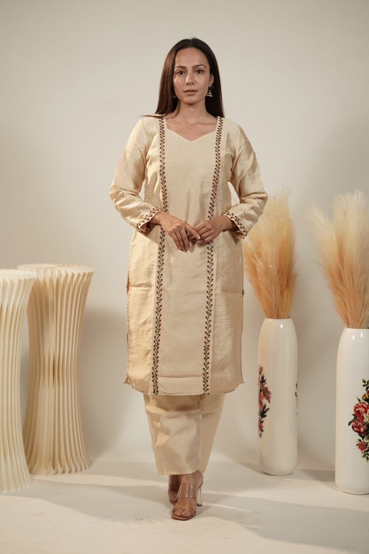 Straight Kurta and Pant Set