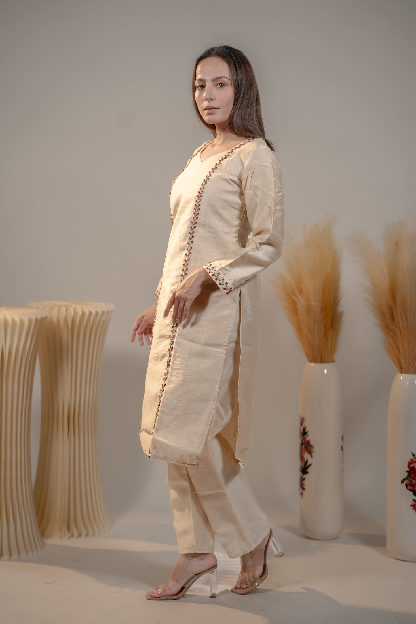 Straight Kurta and Pant Set