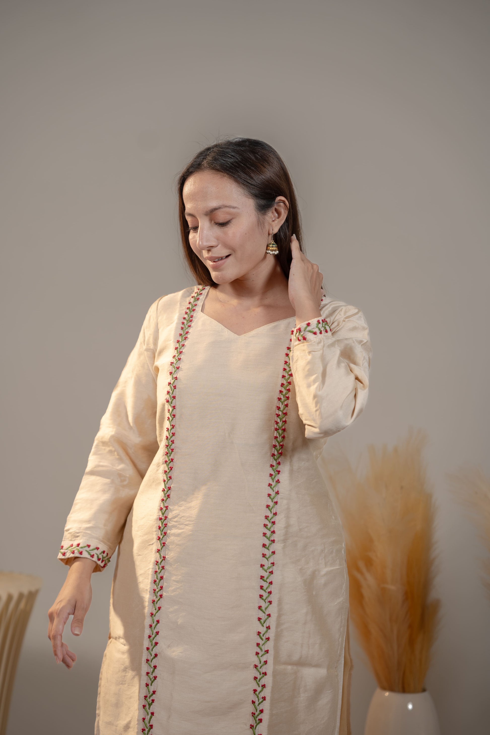 Straight Kurta and Pant Set