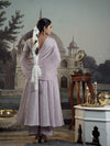 Lavender Flared Anarkali.