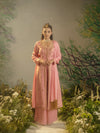 Light Pink Jacket Style Anarkali.