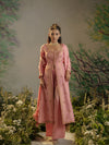 Light Pink Jacket Style Anarkali.