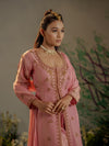 Light Pink Jacket Style Anarkali.