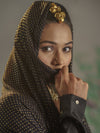 Black Flared Anarkali.