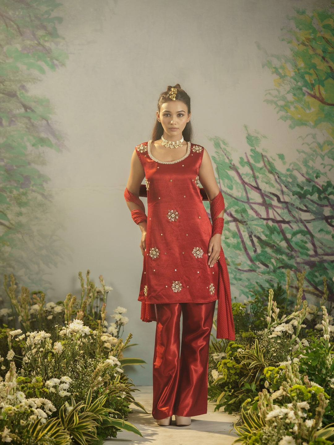 Palazzo Suit for Weddings & Functions