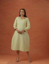 Light Green Garden Dress.