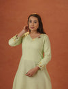 Light Green Garden Dress.