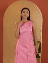 Pink Petal kurta pant set.