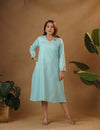 Sky Blue Garden Dress.