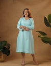 Sky Blue Garden Dress.