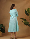 Sky Blue Garden Dress.