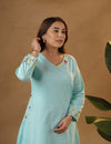 Sky Blue Garden Dress.