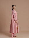 Light Pink Jacket Style Anarkali.