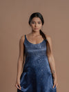SPARKAL SAPPHIRE SEQUINS KURTA AND PALAZZO